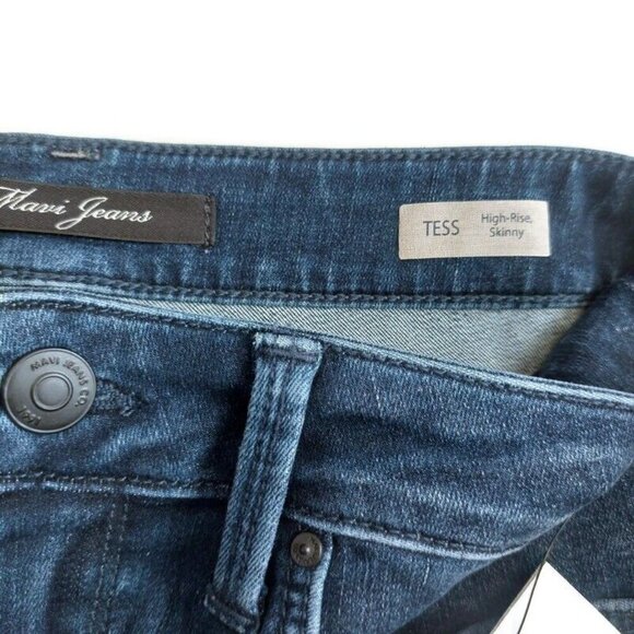 Mavi TESS High Rise Skinny Denim Jeans Womens 27 X 27 Pants Blue Sample - Picture 5 of 9
